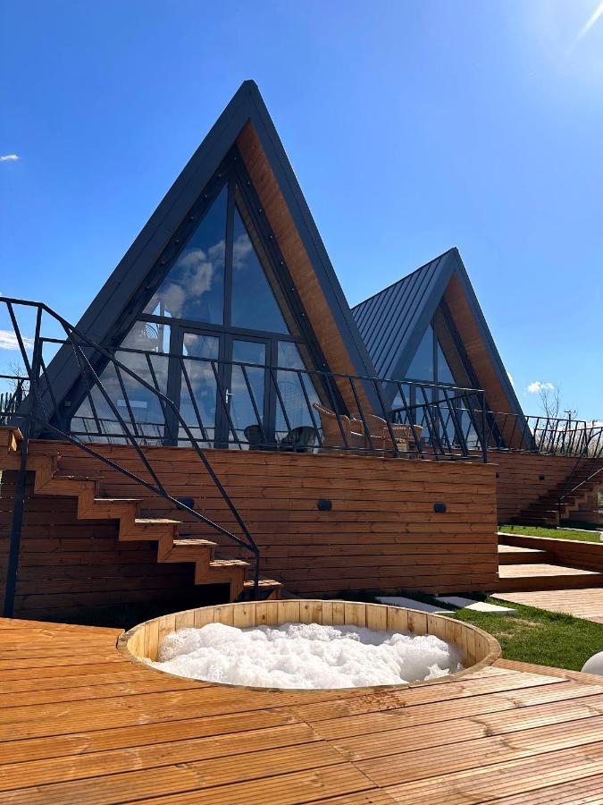 A-By The Lake - Private A Frame Villas Caciulati Zewnętrze zdjęcie