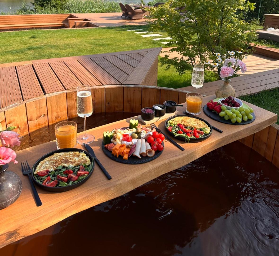 A-By The Lake - Private A Frame Villas Caciulati Zewnętrze zdjęcie