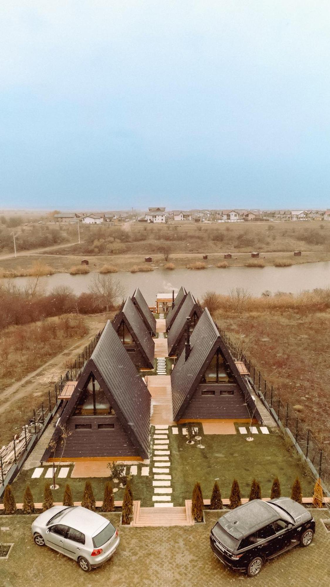 A-By The Lake - Private A Frame Villas Caciulati Zewnętrze zdjęcie